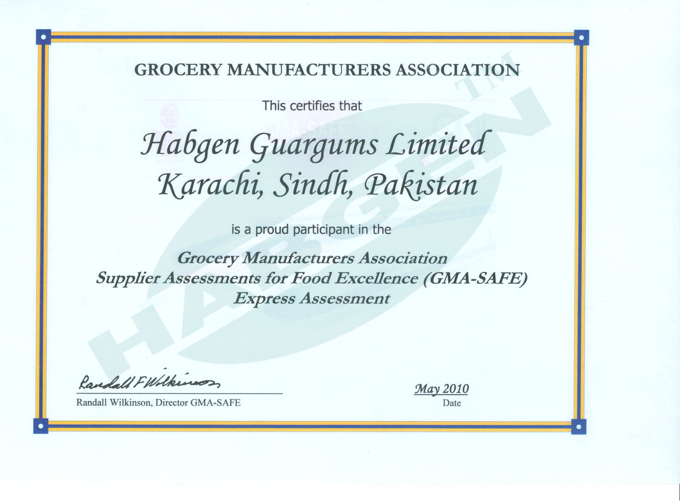 A-Supplier-Assessments-for-Food-Excellence-2010-(GMA-SAFE)